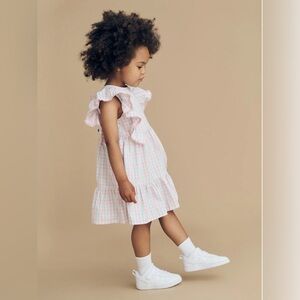 Huxbaby Jewel Check Sundress
